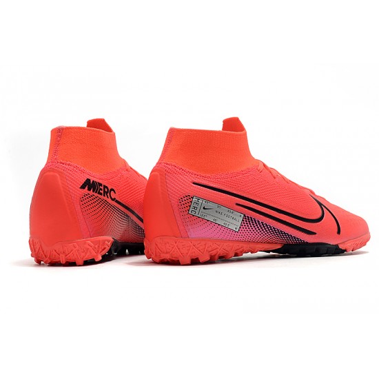 Nike Mercurial Superfly 7 Elite MDS TF Red Pink Black 39-45