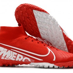 Nike Mercurial Superfly 7 Elite MDS TF Red White 39-45