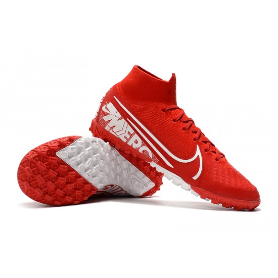 Nike Mercurial Superfly 7 Elite MDS TF Red White 39-45