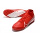 Nike Mercurial Superfly 7 Elite MDS TF Red White 39-45