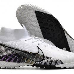 Nike Mercurial Superfly 7 Elite MDS TF White Black 39-45