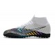 Nike Mercurial Superfly 7 Elite MDS TF White Black Blue 39-45