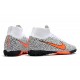 Nike Mercurial Superfly 7 Elite MDS TF White Black Orange 39-45