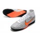 Nike Mercurial Superfly 7 Elite MDS TF White Black Orange 39-45