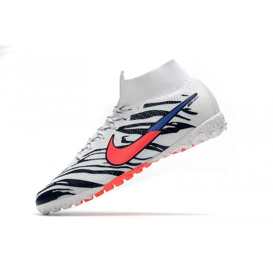 Nike Mercurial Superfly 7 Elite MDS TF White Black Red Blue 39-45