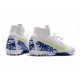 Nike Mercurial Superfly 7 Elite MDS TF White Blue Green 39-45