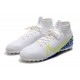 Nike Mercurial Superfly 7 Elite MDS TF White Blue Green 39-45