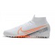 Nike Mercurial Superfly 7 Elite MDS TF White Orange Black 39-45