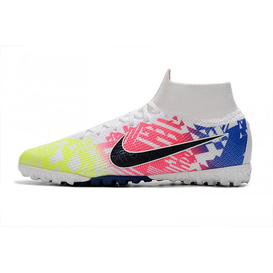 Nike Mercurial Superfly 7 Elite MDS TF White Rainbow Black 39-45