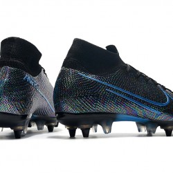 Nike Mercurial Superfly 7 Elite SG-PRO AC Black Blue 39-45