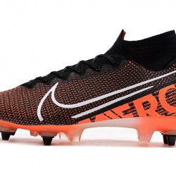 Nike Mercurial Superfly 7 Elite SG-PRO AC Black Orange White 39-45