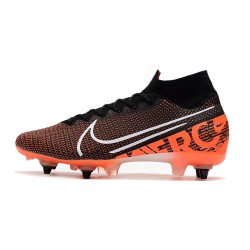 Nike Mercurial Superfly 7 Elite SG-PRO AC Black Orange White 39-45