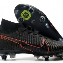 Nike Mercurial Superfly 7 Elite SG-PRO AC Black Red 39-45