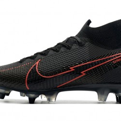 Nike Mercurial Superfly 7 Elite SG-PRO AC Black Red 39-45