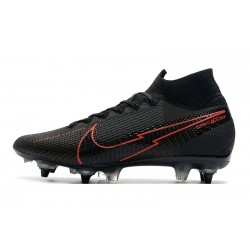 Nike Mercurial Superfly 7 Elite SG-PRO AC Black Red 39-45