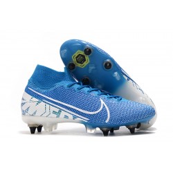 Nike Mercurial Superfly 7 Elite SG-PRO AC Blue White 39-45