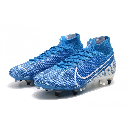 Nike Mercurial Superfly 7 Elite SG-PRO AC Blue White 39-45