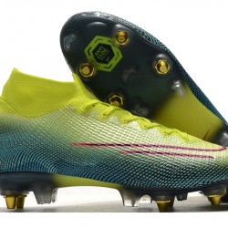 Nike Mercurial Superfly 7 Elite SG-PRO AC Green Blue Orange 39-45