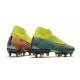 Nike Mercurial Superfly 7 Elite SG-PRO AC Green Blue Orange 39-45