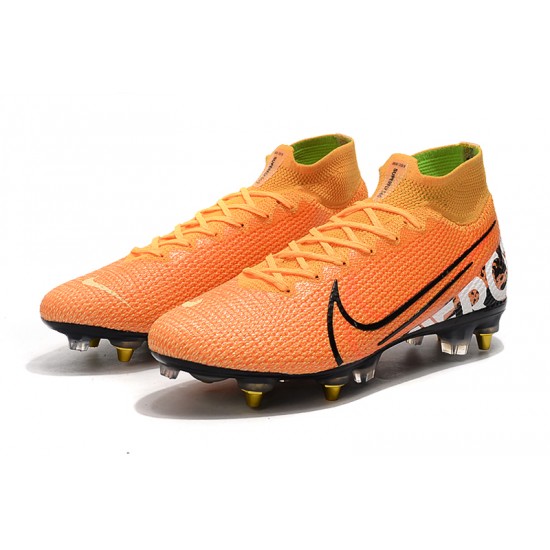 Nike Mercurial Superfly 7 Elite SG-PRO AC Orange Silver Black 39-45