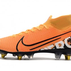 Nike Mercurial Superfly 7 Elite SG-PRO AC Orange Silver Black 39-45