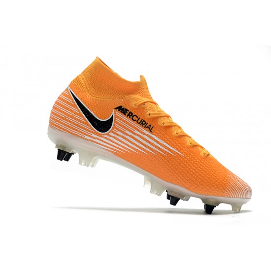 Nike Mercurial Superfly 7 Elite SG-PRO AC Orange White Black 39-45