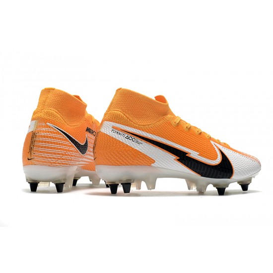 Nike Mercurial Superfly 7 Elite SG-PRO AC Orange White Black 39-45