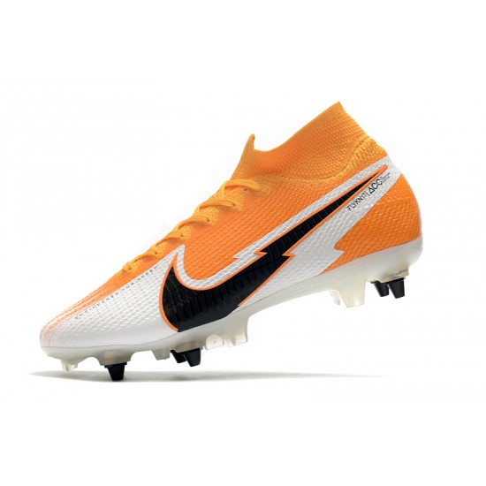 Nike Mercurial Superfly 7 Elite SG-PRO AC Orange White Black 39-45