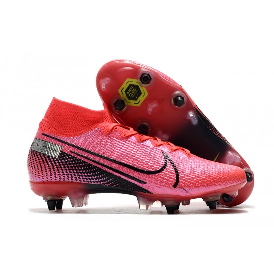 Nike Mercurial Superfly 7 Elite SG-PRO AC Pink Red Black 39-45