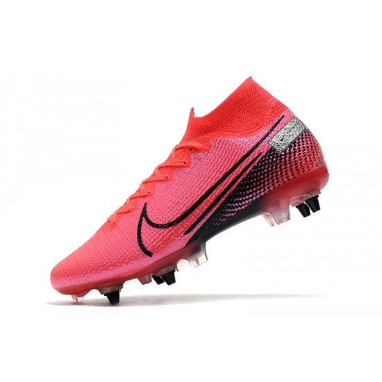 Nike Mercurial Superfly 7 Elite SG-PRO AC Pink Red Black 39-45