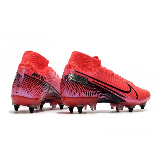 Nike Mercurial Superfly 7 Elite SG-PRO AC Pink Red Black 39-45