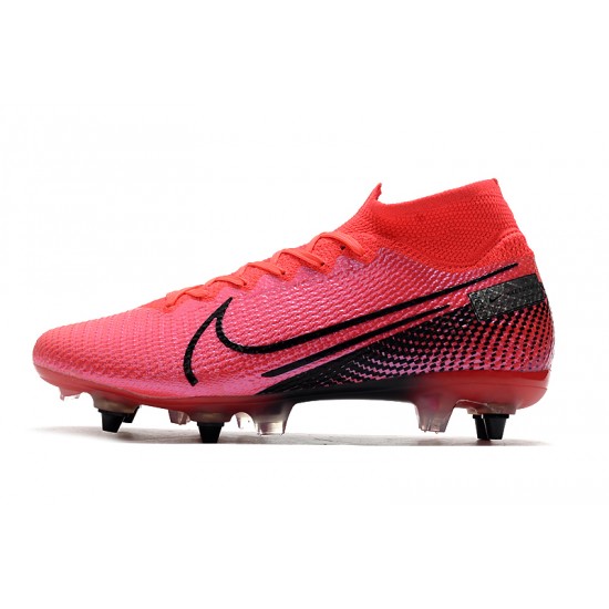 Nike Mercurial Superfly 7 Elite SG-PRO AC Pink Red Black 39-45