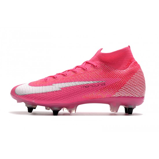 Nike Mercurial Superfly 7 Elite SG-PRO AC Pink Silver 39-45