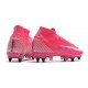 Nike Mercurial Superfly 7 Elite SG-PRO AC Pink Silver 39-45