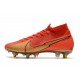 Nike Mercurial Superfly 7 Elite SG-PRO AC Red Gold 39-45