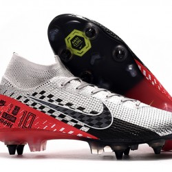 Nike Mercurial Superfly 7 Elite SG-PRO AC Silver Black Red 39-45