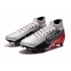 Nike Mercurial Superfly 7 Elite SG-PRO AC Silver Black Red 39-45