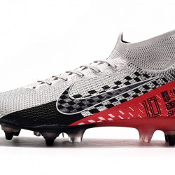 Nike Mercurial Superfly 7 Elite SG-PRO AC Silver Black Red 39-45