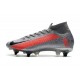 Nike Mercurial Superfly 7 Elite SG-PRO AC Silver Red 39-45