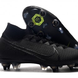 Nike Mercurial Superfly 7 Elite SG-PRO AC Triple Black 39-45