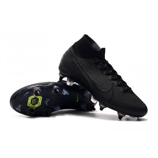 Nike Mercurial Superfly 7 Elite SG-PRO AC Triple Black 39-45