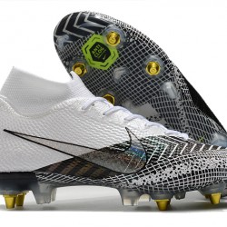 Nike Mercurial Superfly 7 Elite SG-PRO AC White Black 39-45