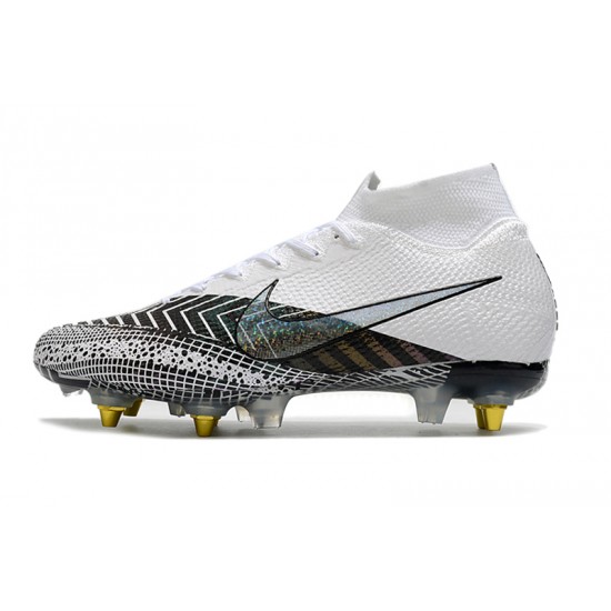 Nike Mercurial Superfly 7 Elite SG-PRO AC White Black 39-45