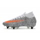 Nike Mercurial Superfly 7 Elite SG-PRO AC White Black Orange 39-45