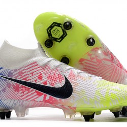 Nike Mercurial Superfly 7 Elite SG-PRO AC White Rainbow Black 39-45