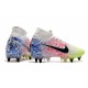 Nike Mercurial Superfly 7 Elite SG-PRO AC White Rainbow Black 39-45