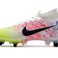 Nike Mercurial Superfly 7 Elite SG-PRO AC White Rainbow Black 39-45