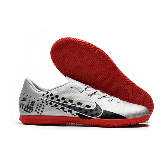 Nike Mercurial Vapor 13 Academy IC Silver Black 39-45