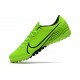 Nike Mercurial Vapor 13 Academy TF Black Green 39-45