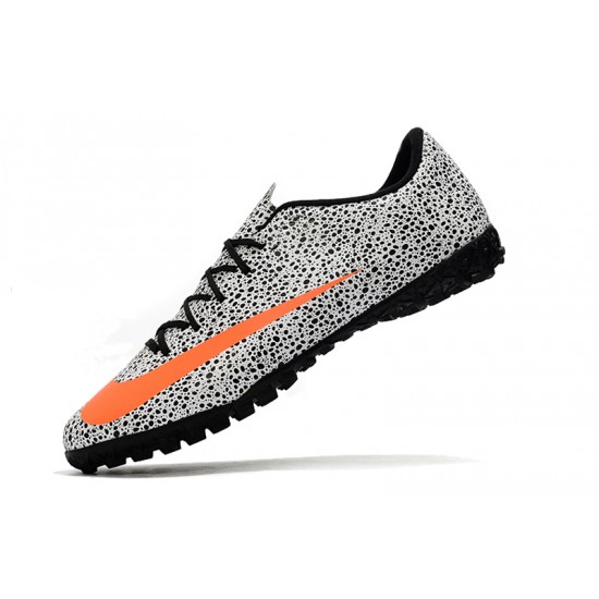 Nike Mercurial Vapor 13 Academy TF Black White Orange 39-45